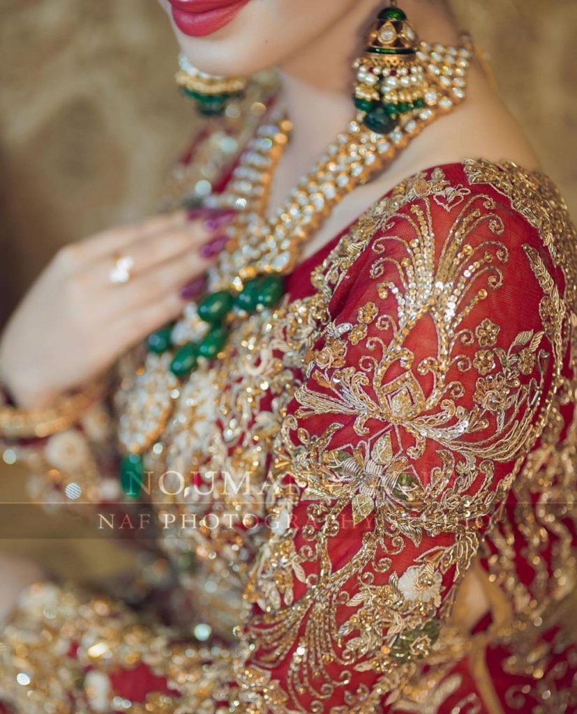 Recent Bridal Shoot Featuring Nawal Saeed