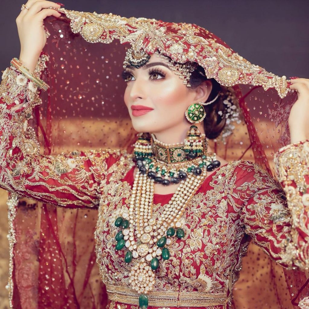 Recent Bridal Shoot Featuring Nawal Saeed