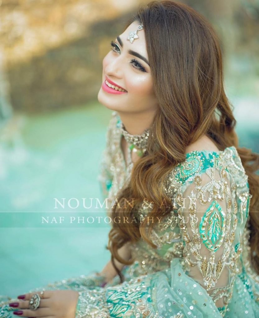 Latest Bridal Shoot Featuring Nawal Saeed