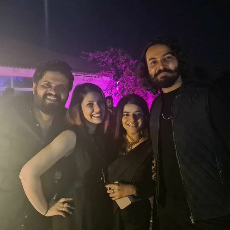 Director Qasim Ali Mureed Shares Pictures With Wife after Wedding