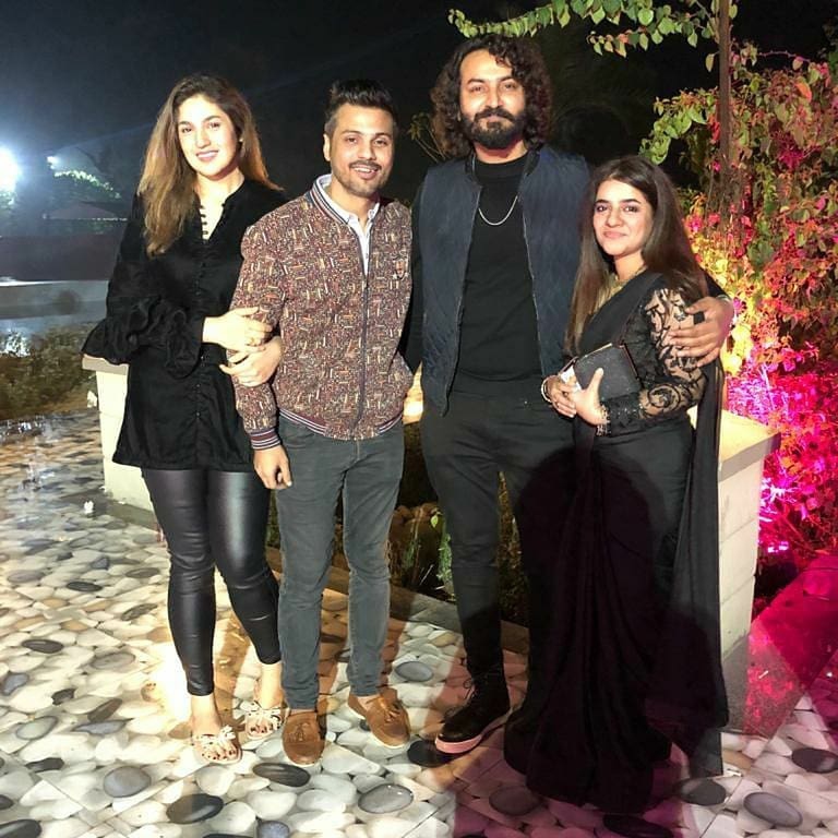 Director Qasim Ali Mureed Shares Pictures With Wife after Wedding