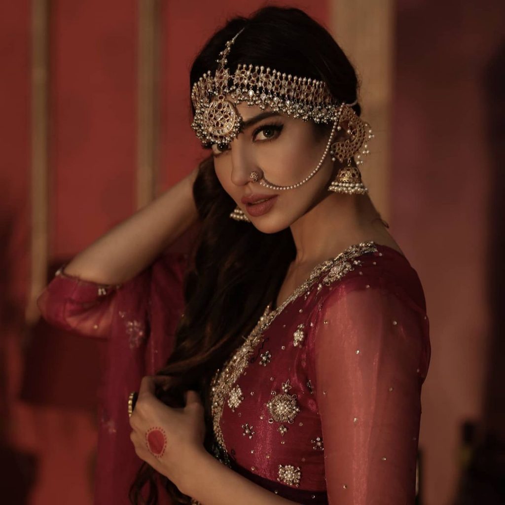 Rabia Butt Looks Breathtaking In Her Recent Bridal Shoot