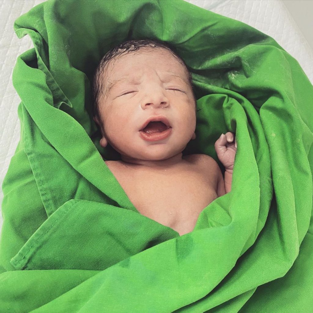 Rahim Pardesi And His Second Wife Welcome Their First child