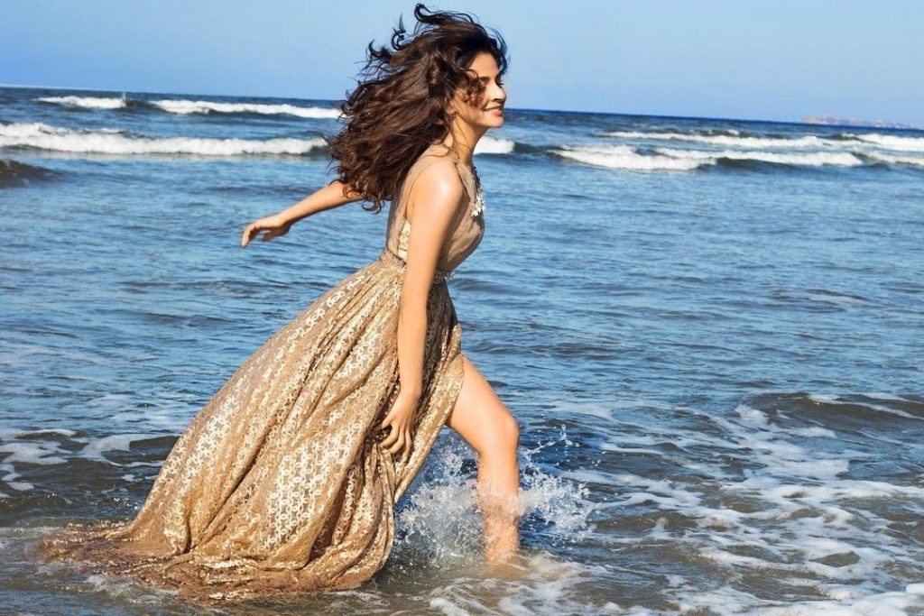 Saba Qamar Balmy Photo Shoot At Beach - Public Criticism