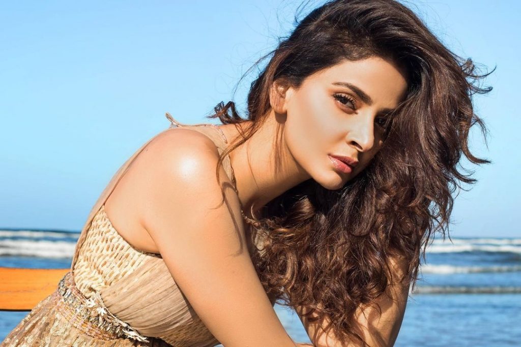 Saba Qamar Balmy Photo Shoot At Beach - Public Criticism