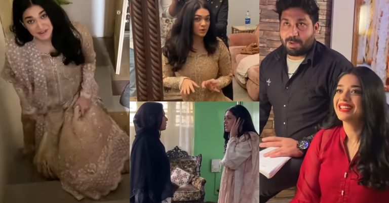 Sanam Jung Shared BTS Moments From The Set Of “Qarar” In Recent Vlog