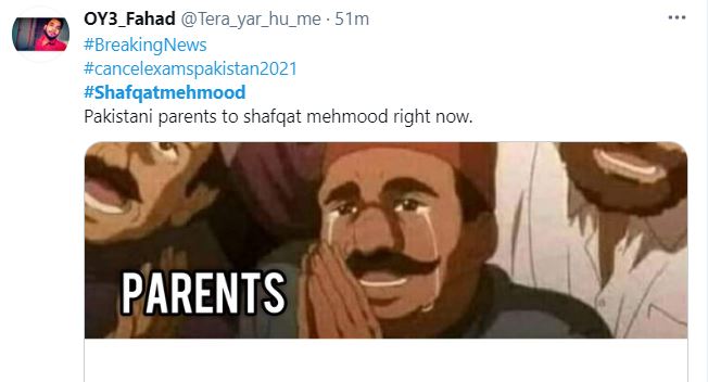 Twitter Flooded With Memes After Shafqat Mehmood Announces Educational Institutions To Remain Closed