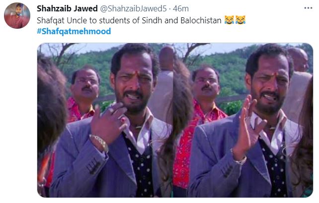 Twitter Flooded With Memes After Shafqat Mehmood Announces Educational Institutions To Remain Closed