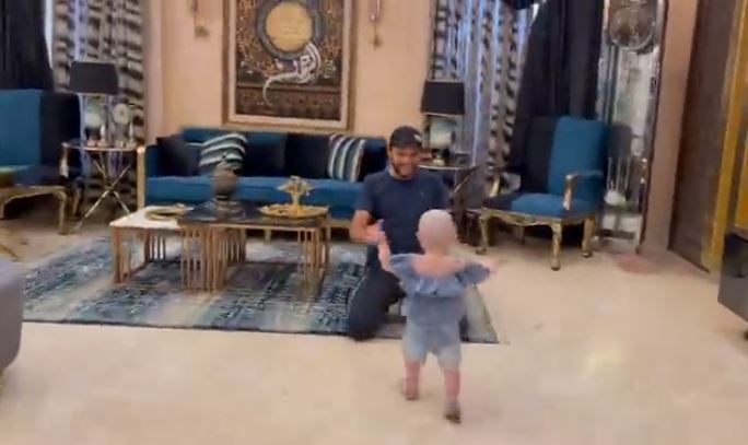 Shahid Afridi Is Over The Moon As His Youngest Daughter Starts To Walk