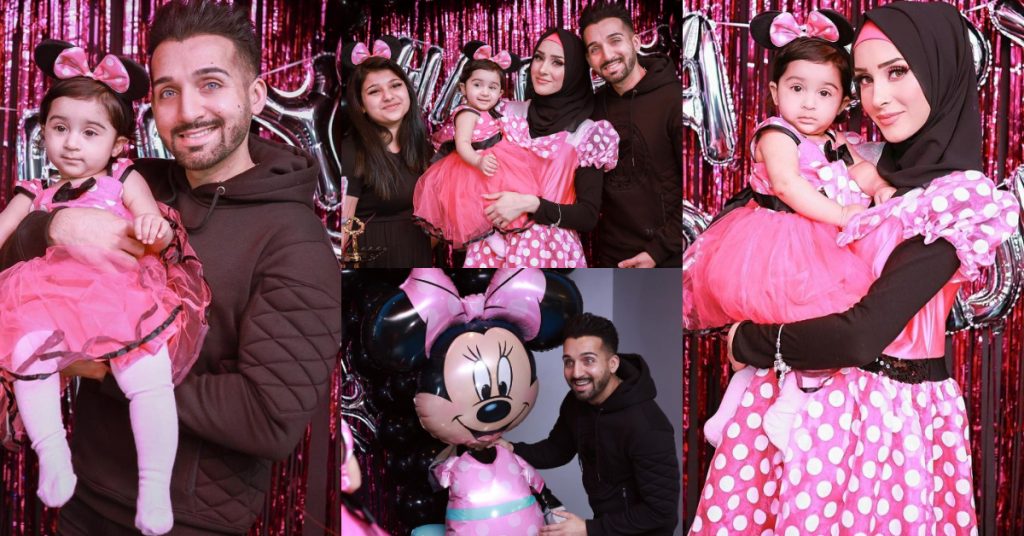 Sham Idrees Celebrating First Birthday Of Daughter Sierra Idrees