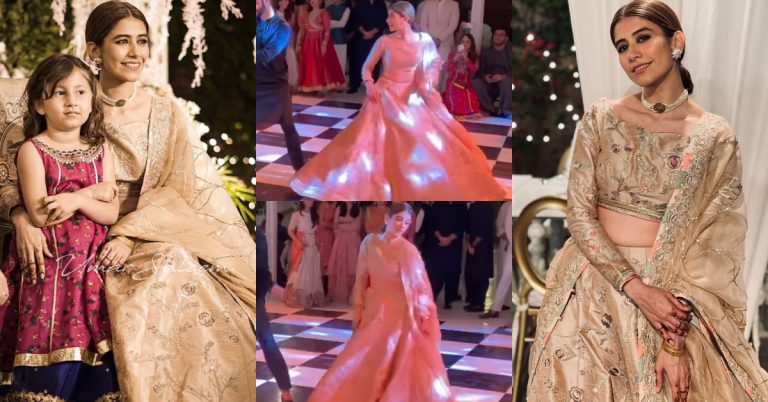 Syra Yousuf Dancing At A Recent Wedding