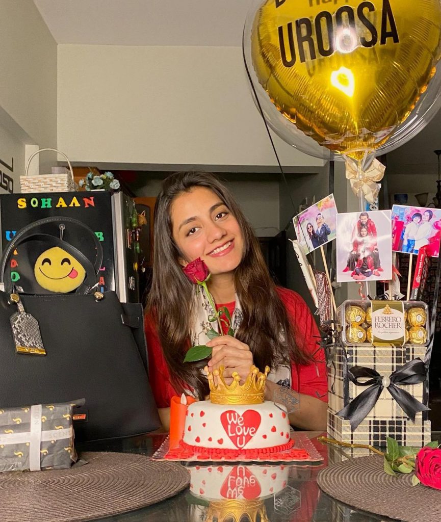 Uroosa Qureshi Celebrates Her Birthday | Reviewit.pk