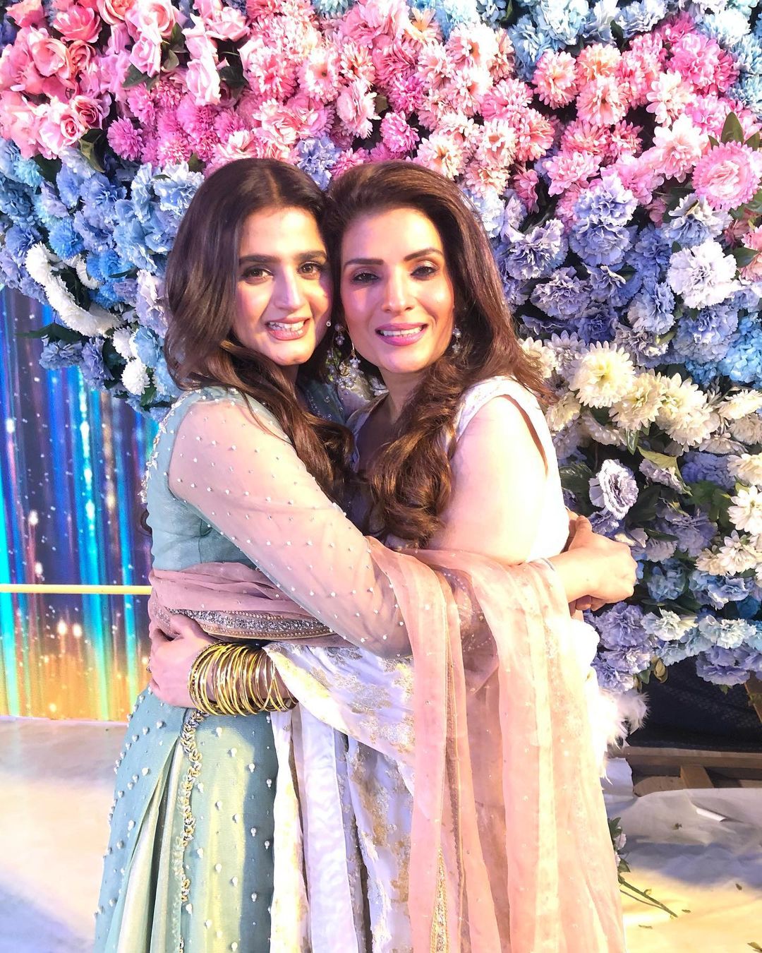 Beautiful Pictures of Celebrities from Eid Show 2021 Recording