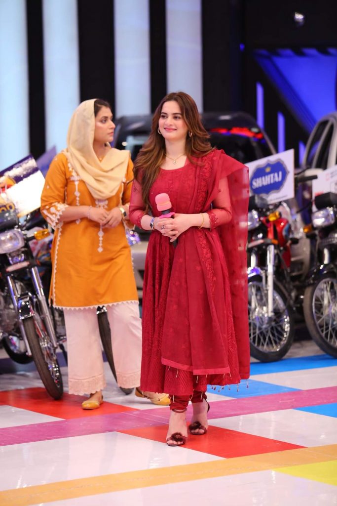 Aiman Khan and Muneeb Butt Pictures from JPL