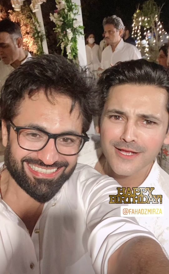 Celebrities Spotted At Fahad Mirza's 40th Birthday
