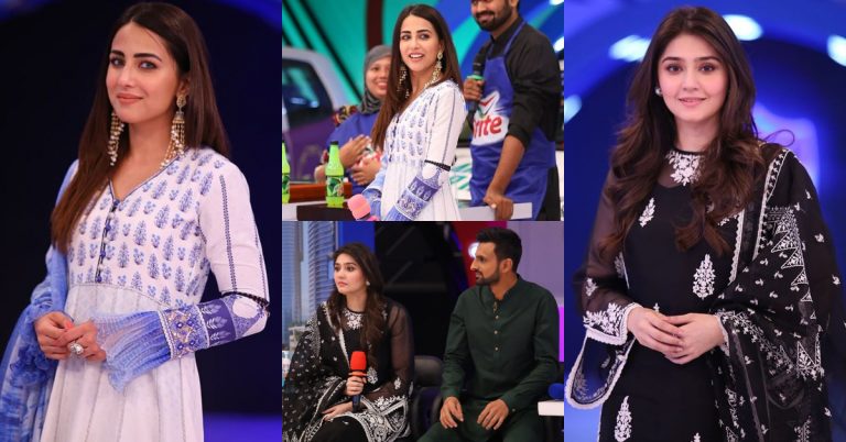 Ushna Shah And Dur-e-Fishan Saleem At JPL