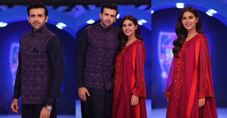 Beautiful Pictures Of Hasan Ahmed And Sunita Marshall From The Set Of JPL