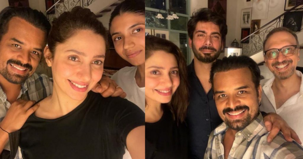 Mahira and Fawad Spotted At Adnan Ansari's Birthday