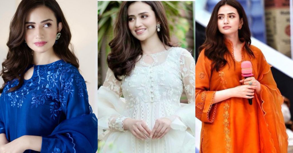 Sana Javed Looks Elegant in Her Recent Appearances In Jeeto Pakistan