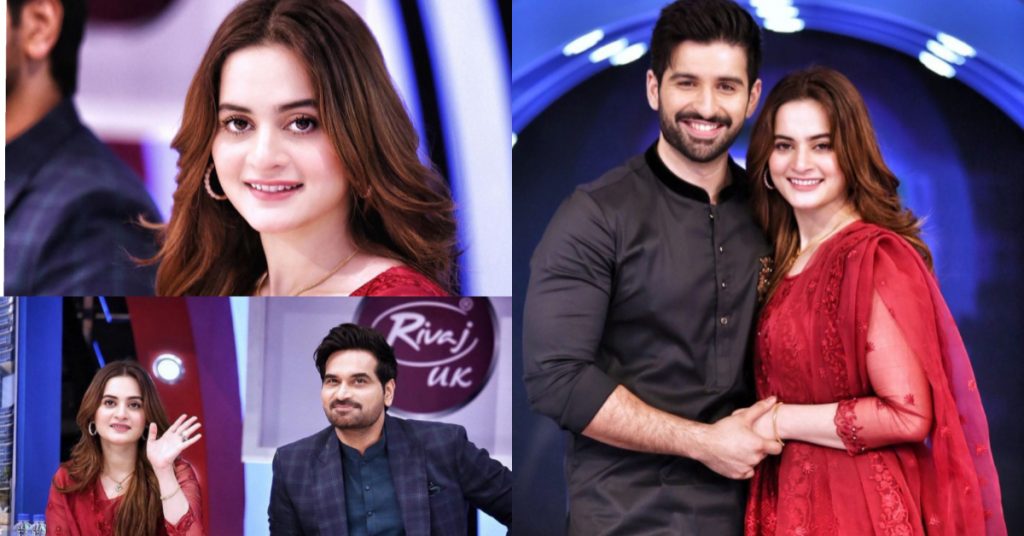Aiman Khan and Muneeb Butt Pictures from JPL