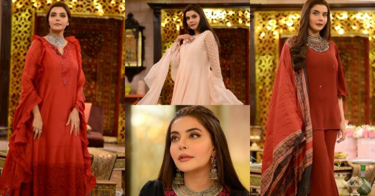 Nida Yasir Beautiful Looks From GMP Shaan-e-Suhoor