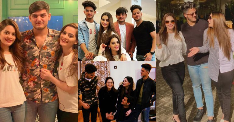Aiman And Minal’s Latest Pictures With Their Brothers