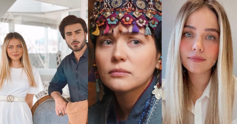 Imran Abbas Spotted With Ertugrul Famed Burcin Abdullah
