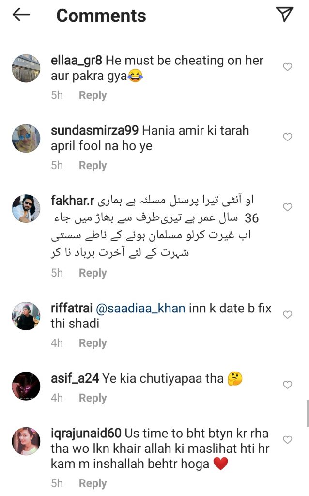 Saba Qamar and Azeem Khan Face Backlash After Calling it Off