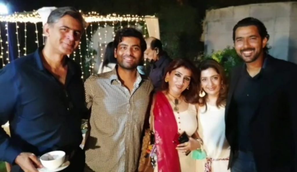 Aisam Ul Haq Surprise Anniversary Party Pictures