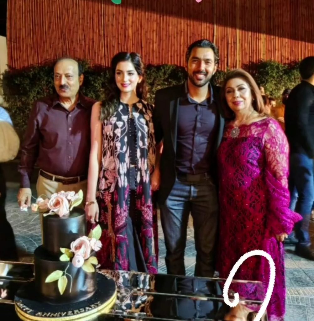 Aisam Ul Haq Surprise Anniversary Party Pictures