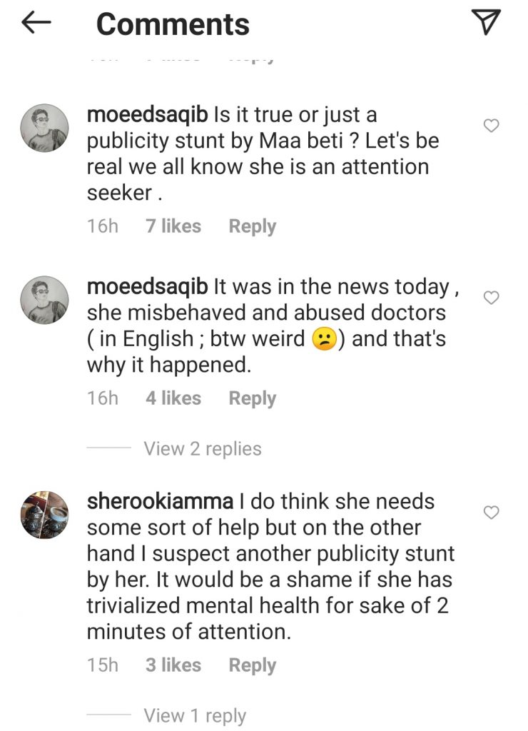 Meera and Her Mother Under Criticism After Alleged Fake Announcement