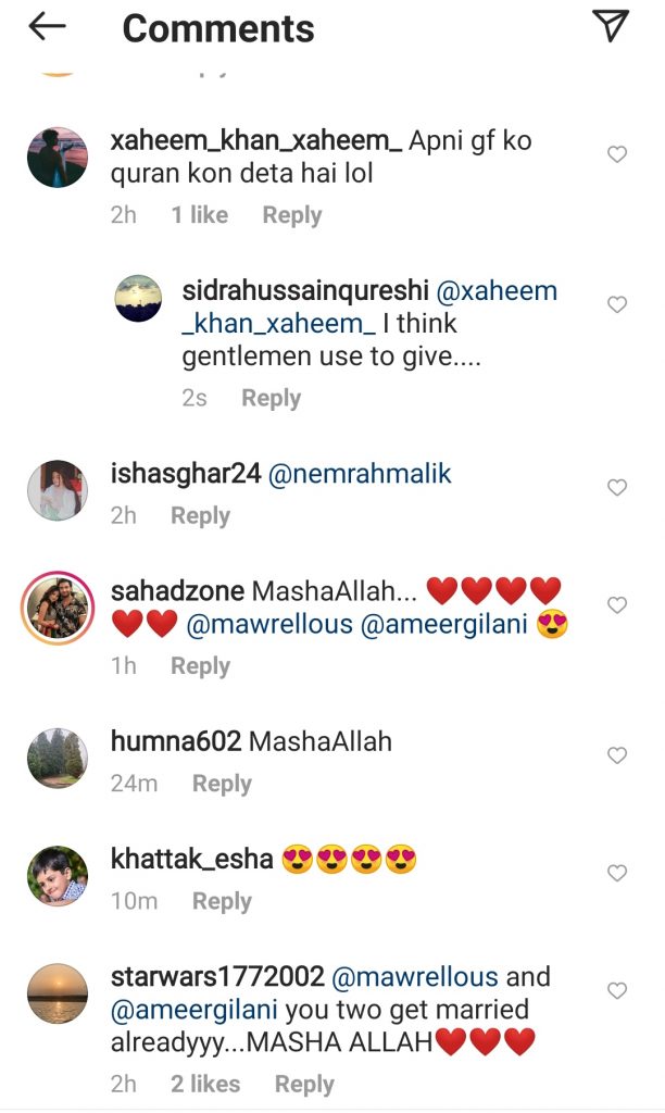 Mawra Hocane Gets Most Precious Gift From Ameer Gilani And Fans Are Loving It