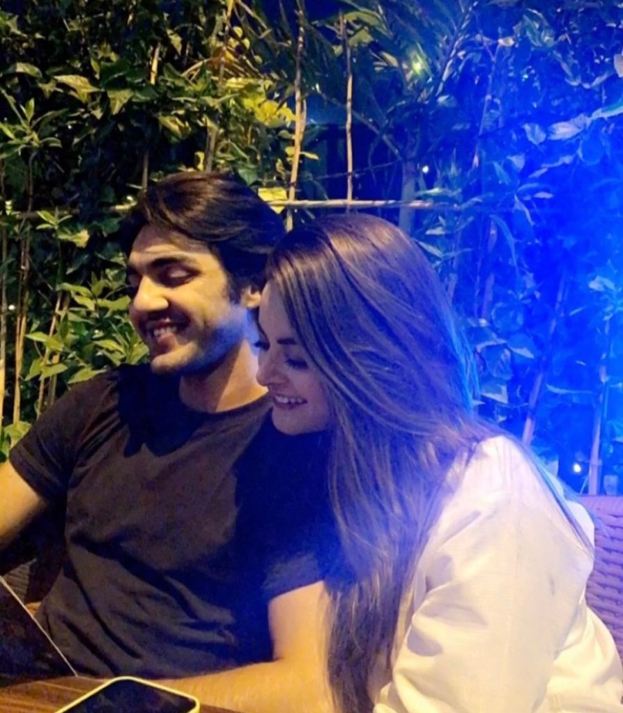 Love Birds Minal Khan and Ahsan Mohsin Ikram Brunching Together