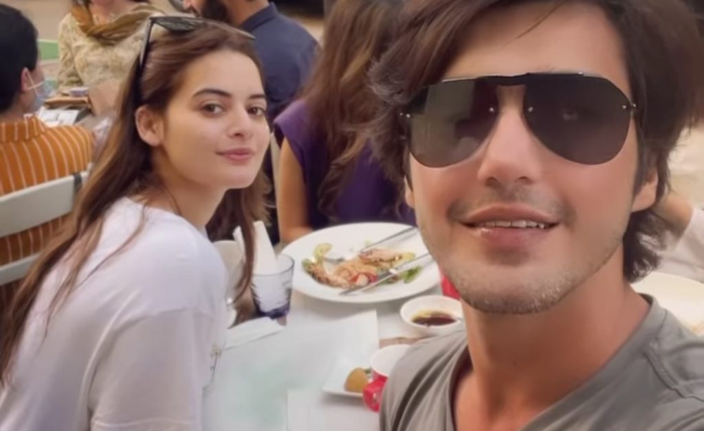 Love Birds Minal Khan and Ahsan Mohsin Ikram Brunching Together