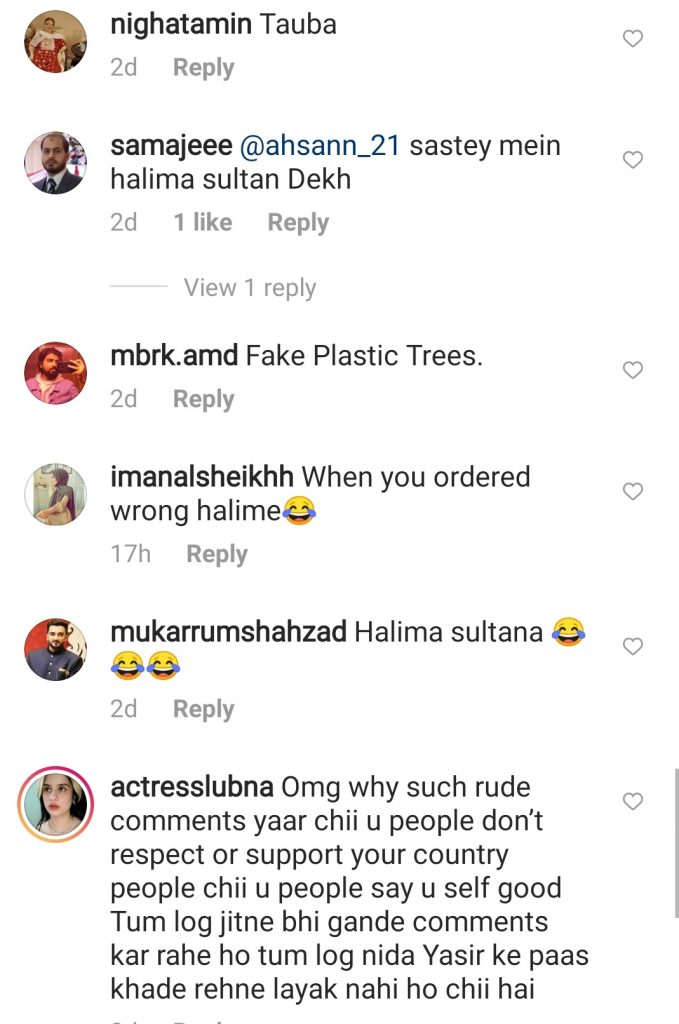 Netizens Trolled Nida Yasir For Copying Halima Sultan