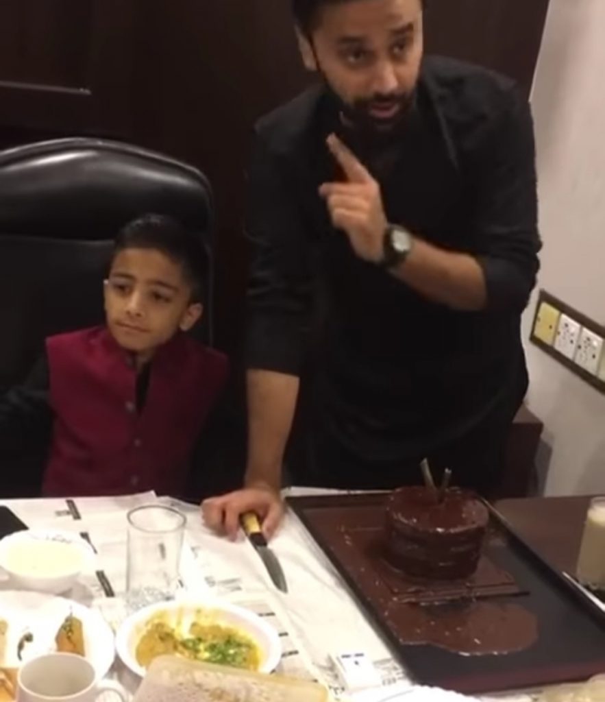 Waseem Badami Son's Birthday Celebration in Ramadan