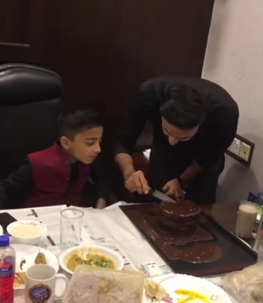 Waseem Badami Son's Birthday Celebration in Ramadan