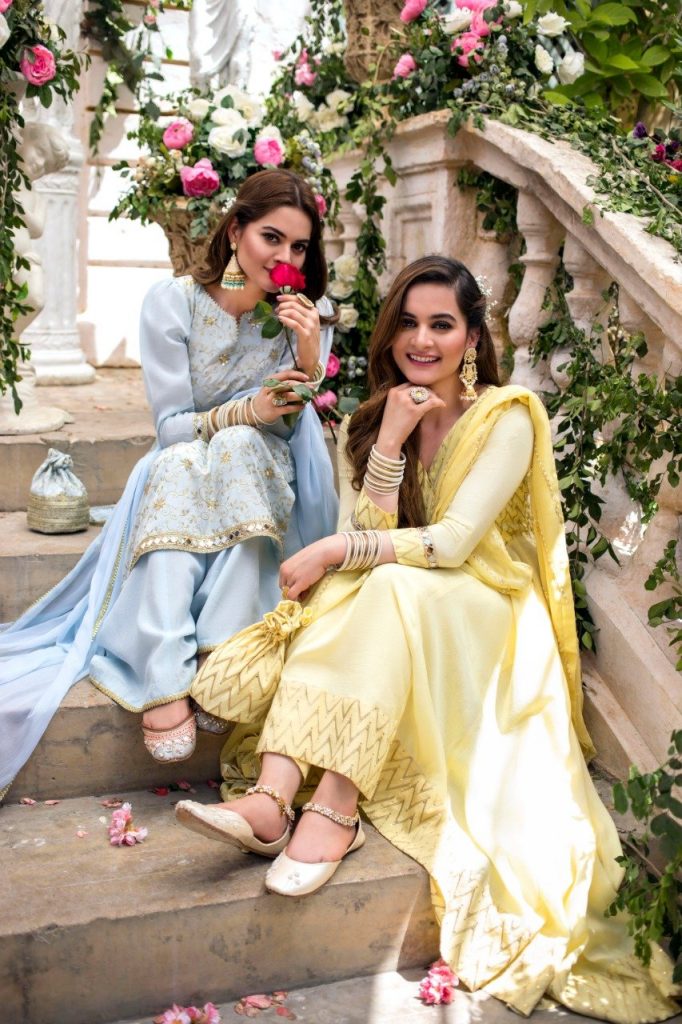 Minal And Aiman Spotted At The Birthday Of Ahsan Mohsin's Niece