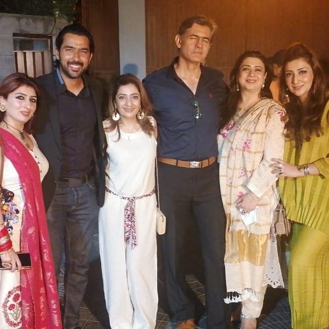 Aisam Ul Haq Surprise Anniversary Party Pictures