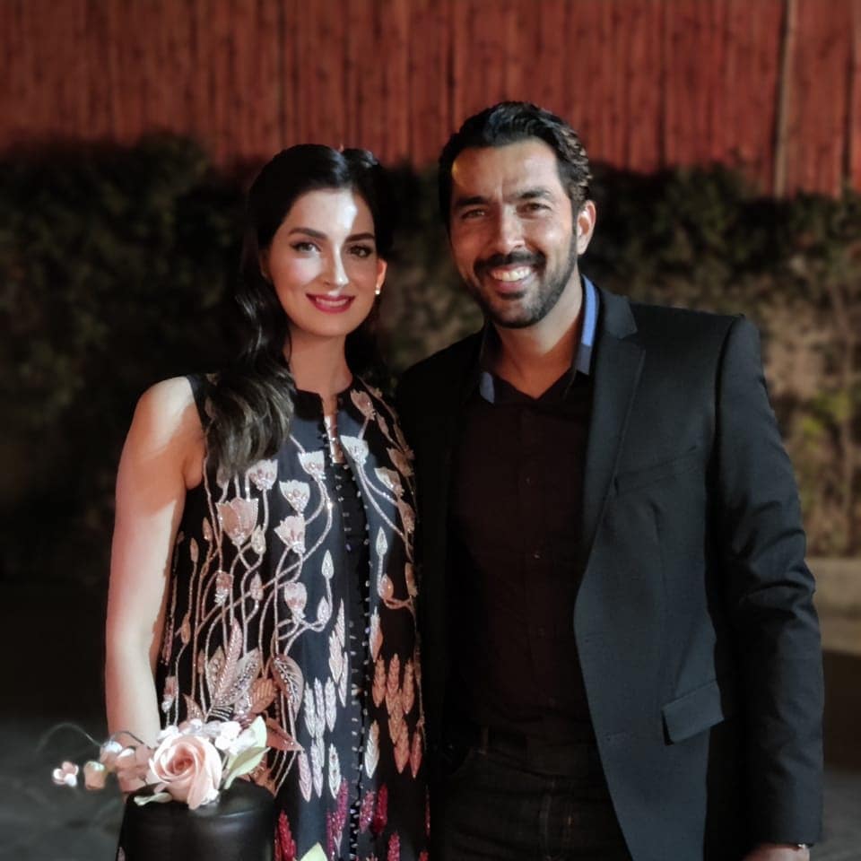 Aisam Ul Haq Surprise Anniversary Party Pictures