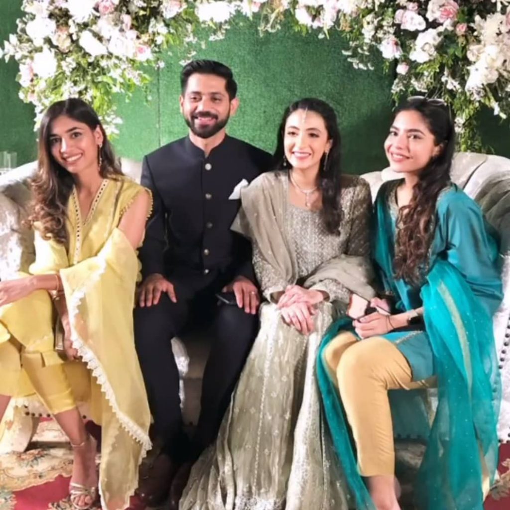 Sanam Jung's Sister Amna Jung Family Pictures