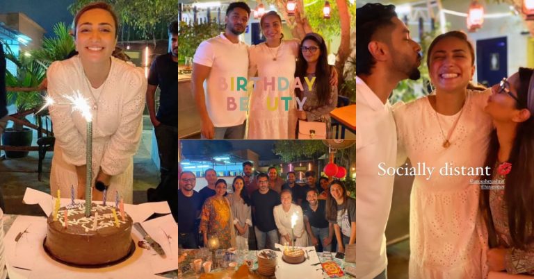 Anoushey Ashraf  Celebrated Her Birthday With Close Friends