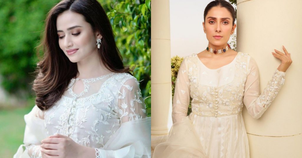 Ayeza Khan Or Sana Javed, Who Wore It Better?