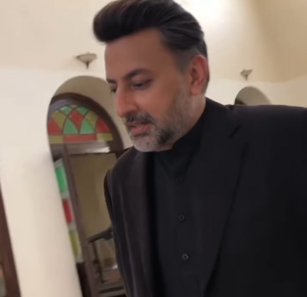 Babar Ali Showing His Singing Skills In The Recent Video