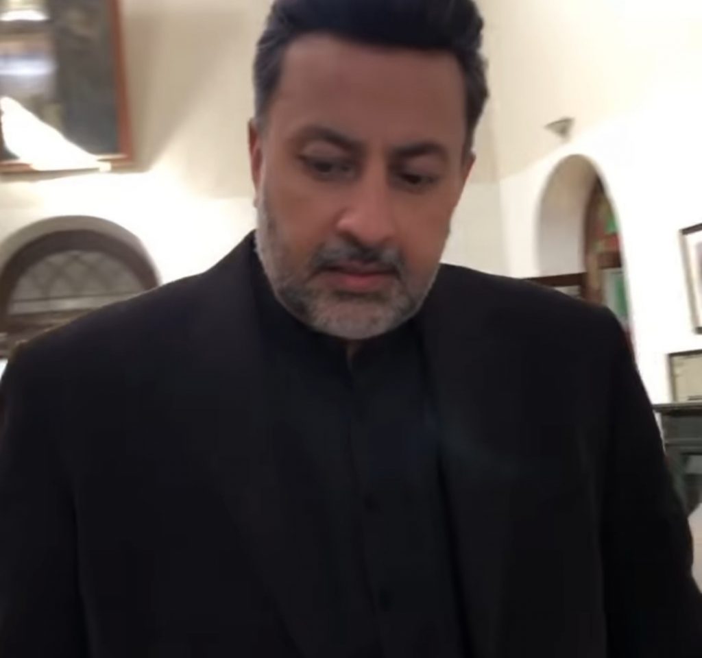 Babar Ali Showing His Singing Skills In The Recent Video
