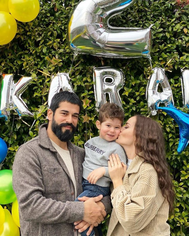 Burak Özçivit And Fahriye Evcan Celebrated Son's Second Birthday ...