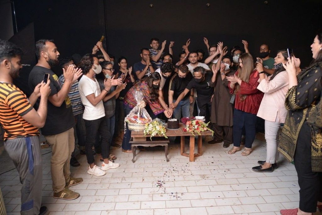 It's A Wrap For Sajal Aly And Ahad Raza Mir's Starrer "Dhoop Ki Deewar"