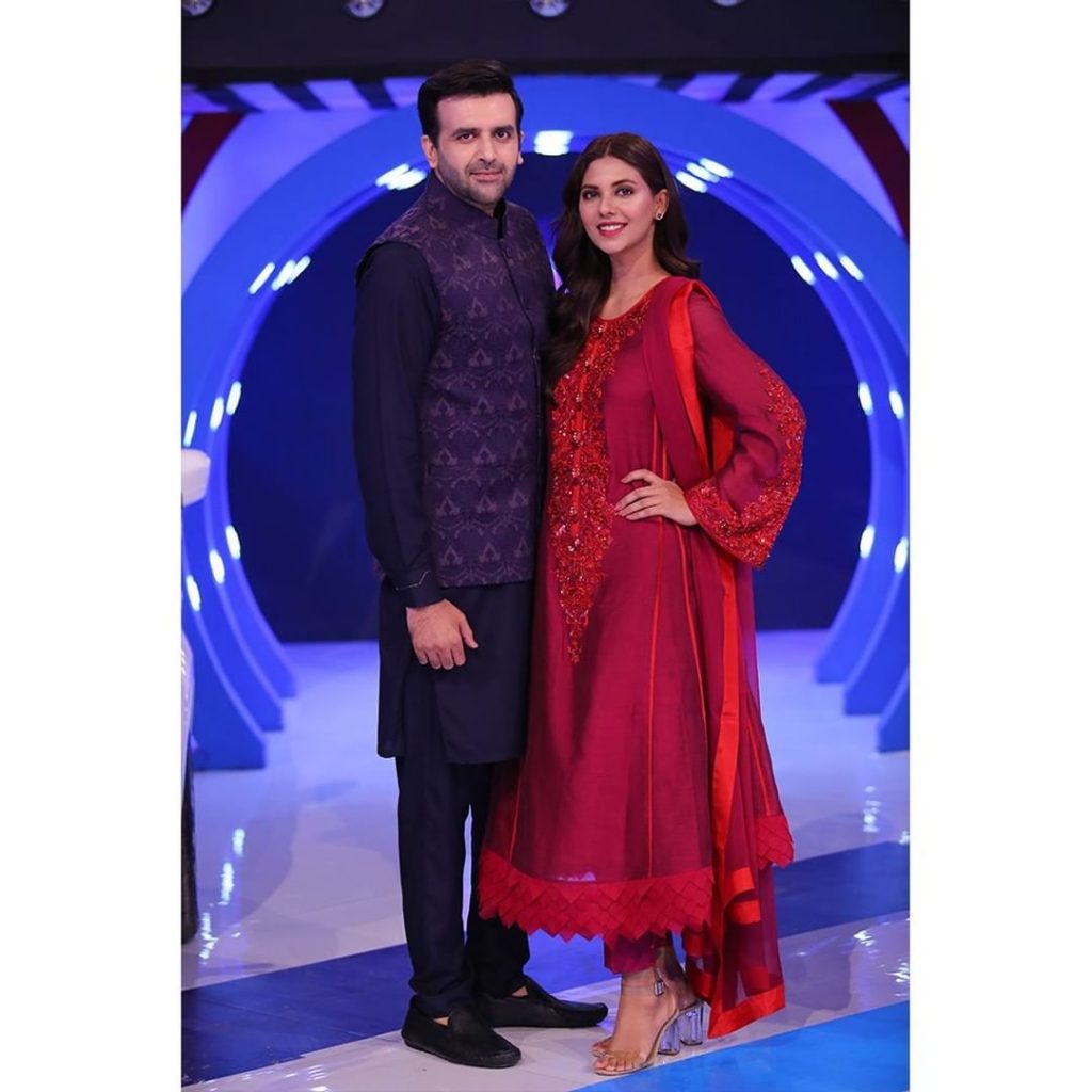 Beautiful Pictures Of Hasan Ahmed And Sunita Marshall From The Set Of JPL