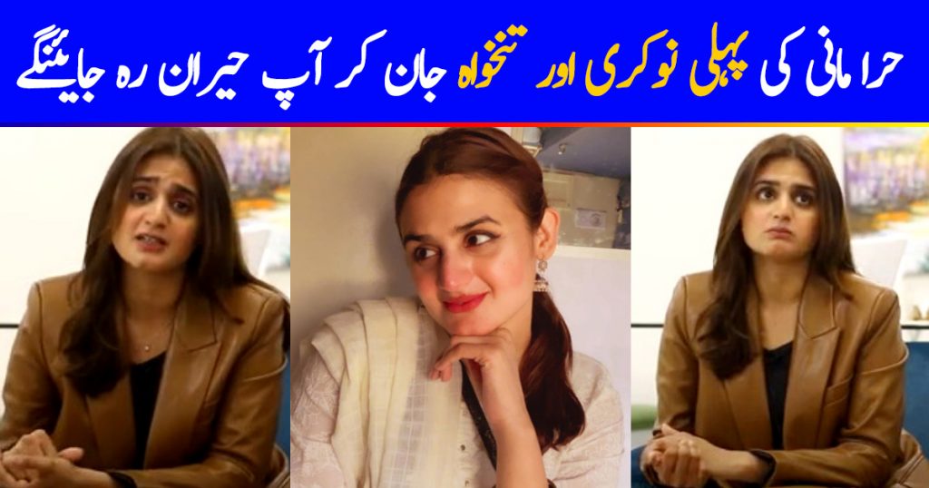 You Will Be Shocked To Hear About Hira Mani's First Job And Salary