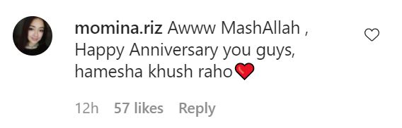 Celebrities Wish Hira And Mani On Their Wedding Anniversary
